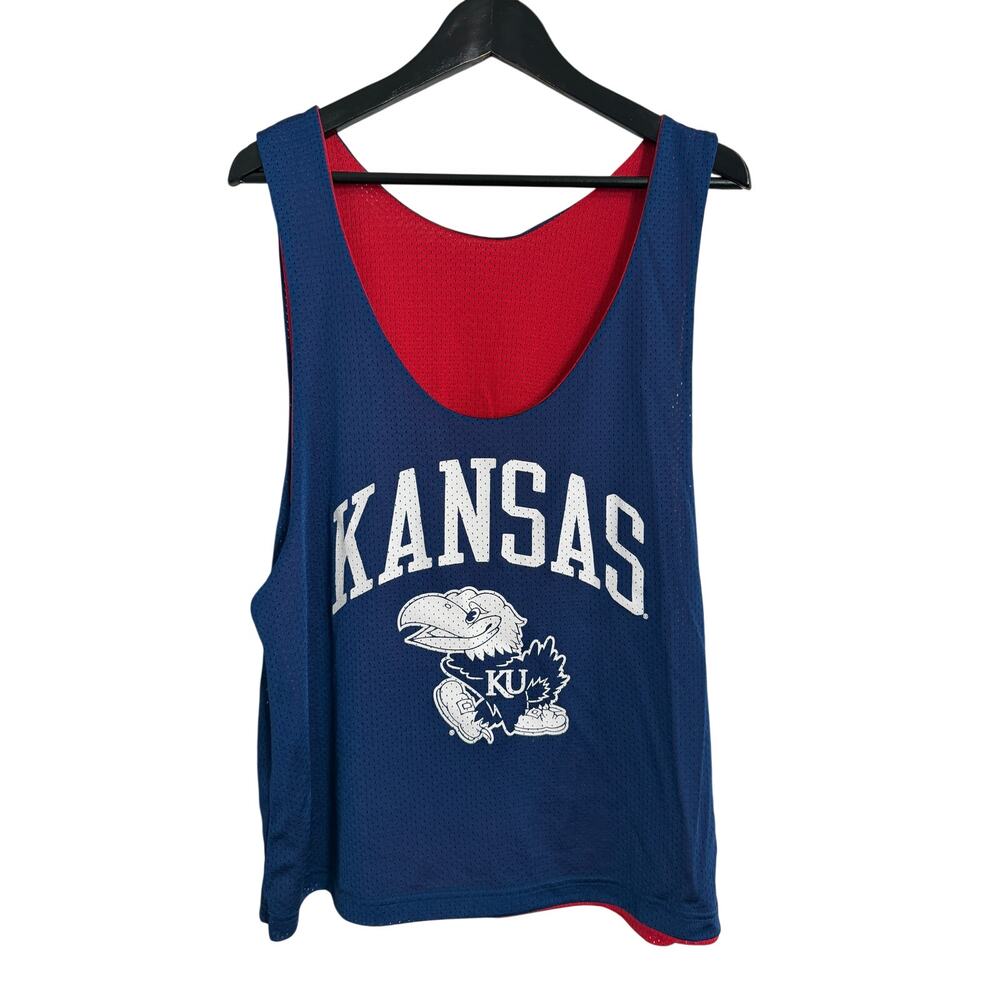 Kansas Jayhawks Reversible College Basketball Jersey Women's XL